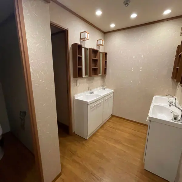 洗面所も各フロアにあります。